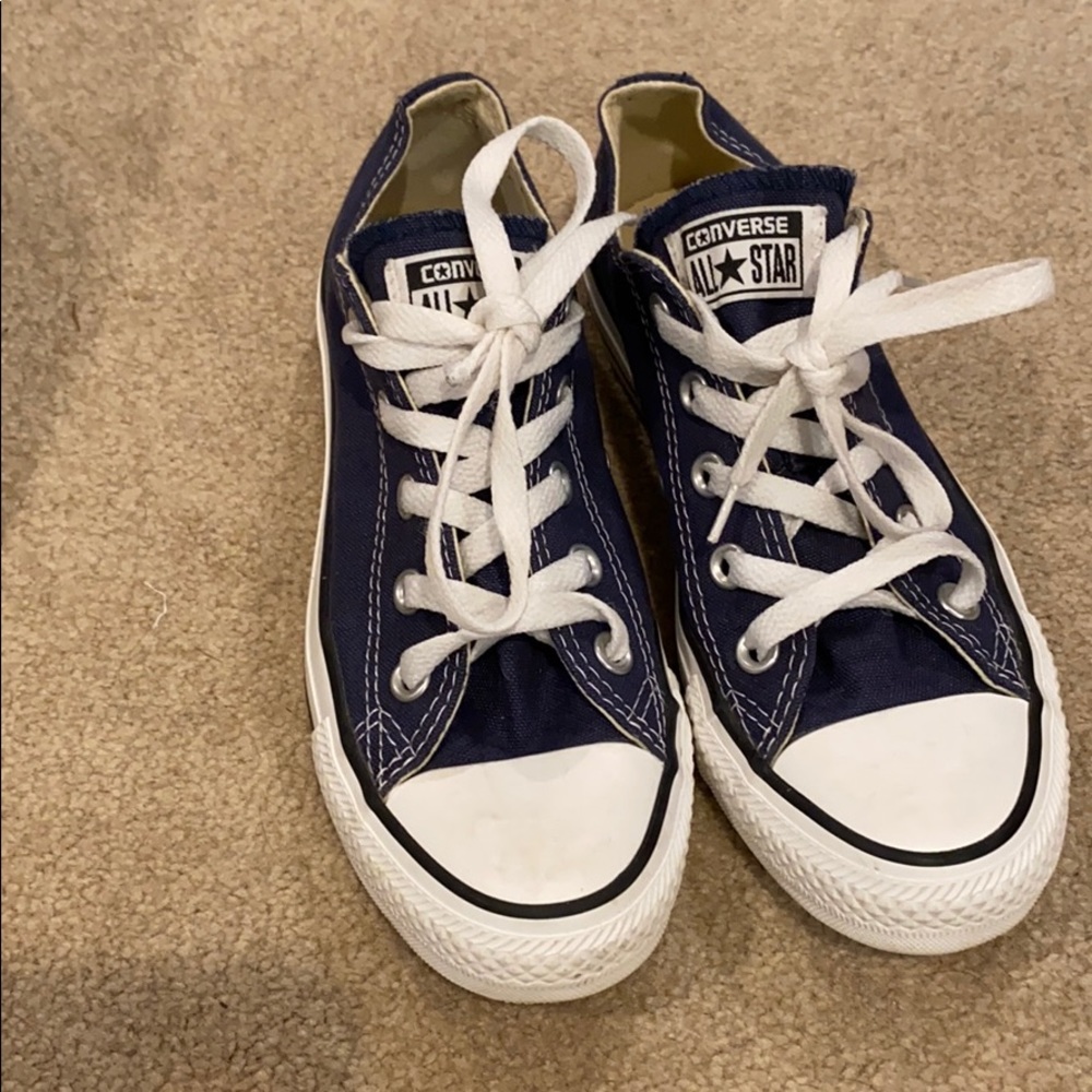 Blue Converse